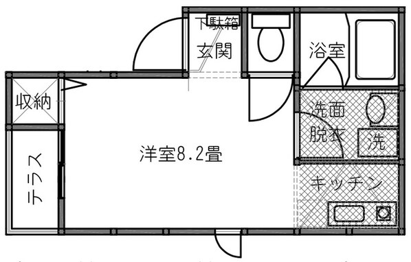 リーフレットの物件間取画像